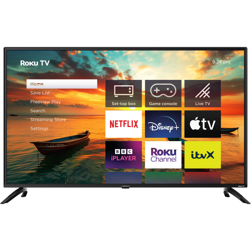 Veltech X230 55" 4K Ultra Hd Smart Tv [2024] - Vr55ux230 5065016023325