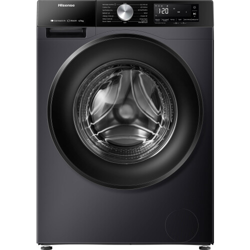 Hisense Hisense WD3S8043BB3 washer dryer Freestanding Front-load Black D