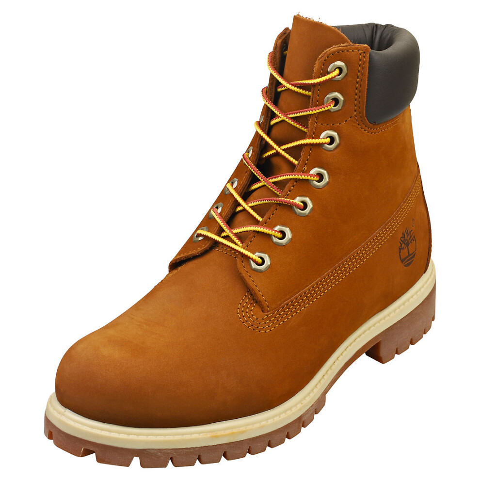 (7.5) Timberland Premium Mens Casual Boots in Dark Wheat