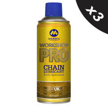 MORRIS Workshop PRO Fully Synthetic Multi Purpose Chain Lubricant 3x400 mL