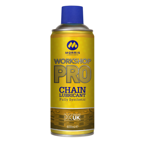 MORRIS Workshop PRO Fully Synthetic Multi Purpose Chain Lubricant 4x400 mL 2