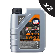 Liqui Moly 5W30 Fully Synthetic Engine Oil Top Tec 504 / 507 Longlife 3 2x1L