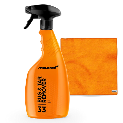 McLaren 500ml Bug & Tar Remover + Standard Micro Fiber Cloth