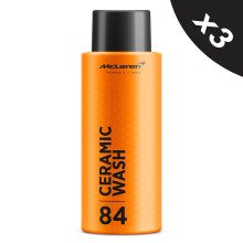 McLaren Ceramic Wash Shampoo for Coated and Uncoated Vehicles 3x500ml