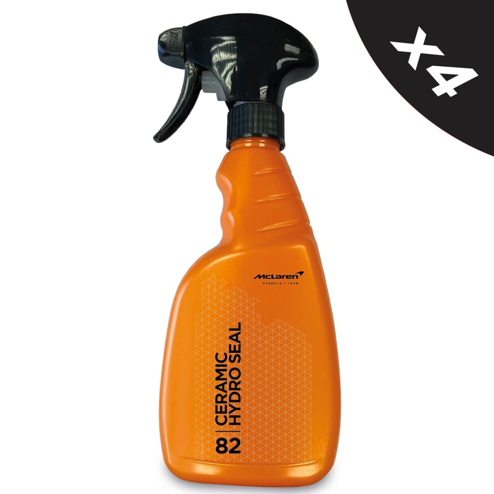 Mclaren Ceramic Hydro Seal Spray Hydrophobic Ceramic Spray For Paintwork 4X500ml 5056820515274