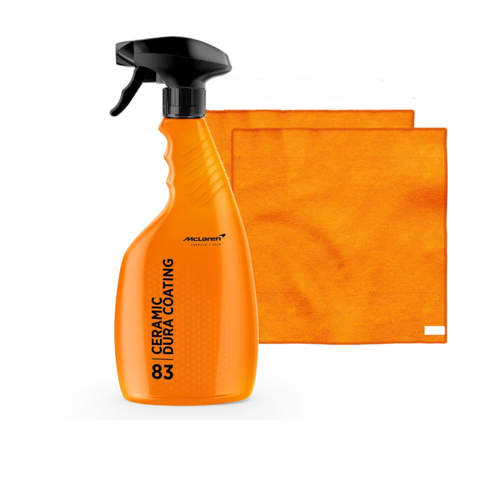 Mclaren Ceramic Dura Coating (500Ml) + 2 Standard Micro Fiber Cloths 5056820515304