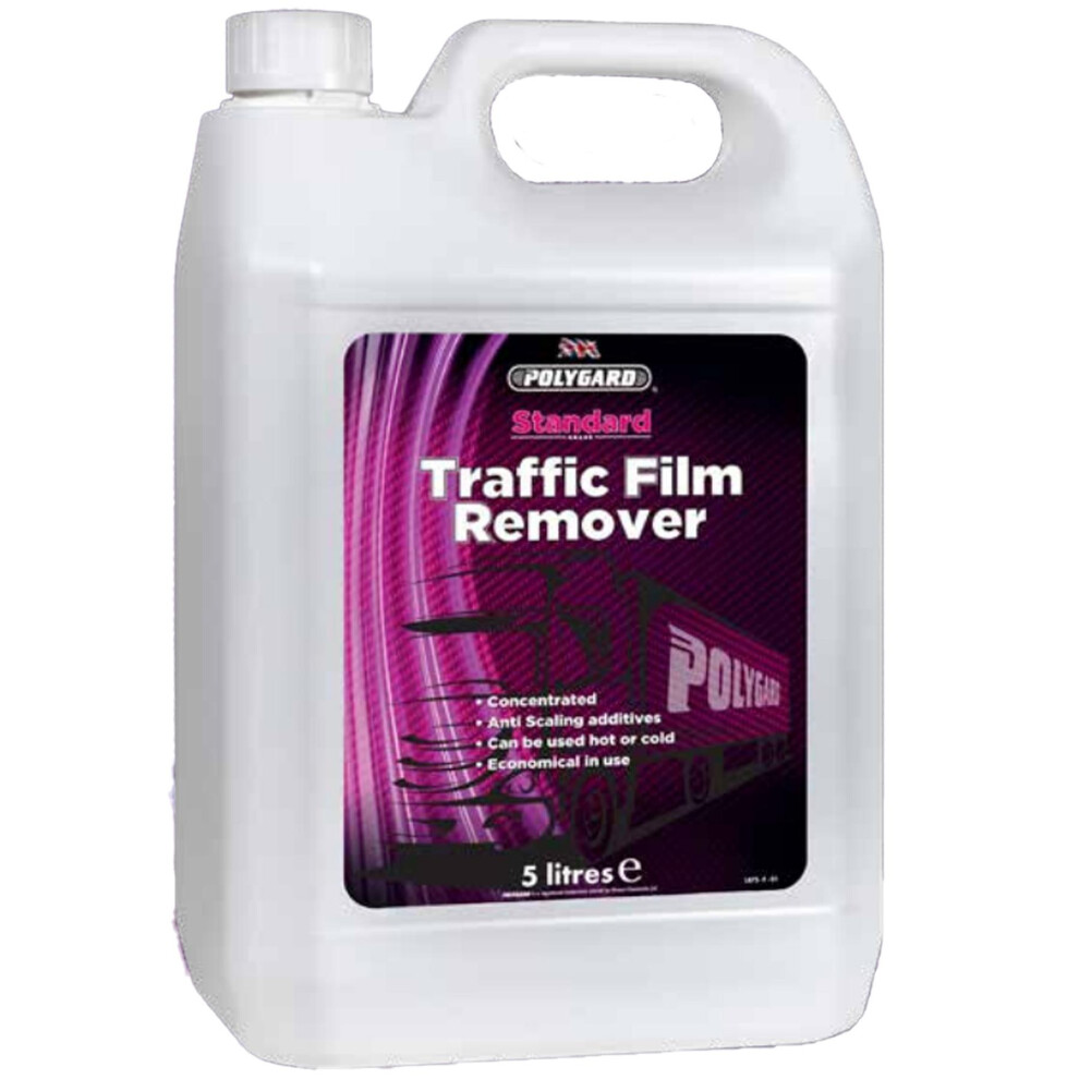 Traffic Film Remover Tfr Heavy Duty Concentrated Caustic Tfr Detergent 5L 5015163006702