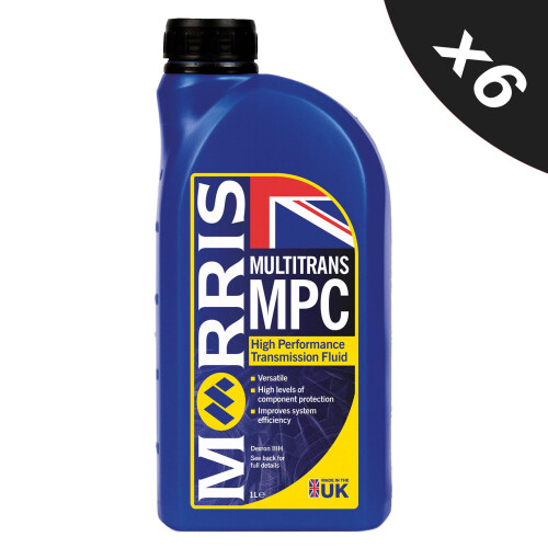 MORRIS ATF Automatic Transmission Fluid Multivehicle JWS3309 Aisin Warner 6x1L