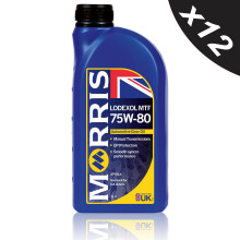 MORRIS MTF 75W-80 Manual Transmission Fluid Miniral Gear Oil API GL4 12x1L