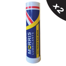 Morris K323 Premium Blue Lithium Calcium High Pressure EP Grease Cartridge 2x400g
