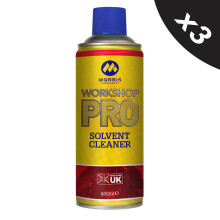 MORRIS Workshop PRO Solvent Cleaner Brake Clutch Cleaner Parts Degreaser 3x400ml