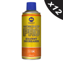 Workshop PRO Solvent Degreaser Water Washable non-caustic Degreaser 12x400ml