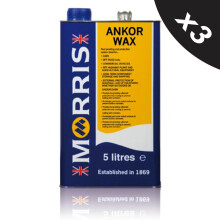 Morris Ankor Anti Rust Wax Rust Proof & Prevent Corrosion on Vehicles 3x5L
