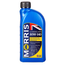 Morris 80W-140 Fully Synthetic Limited Slip Gear Oil Lodexol XFS API GL-5+ 1L