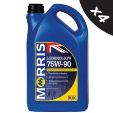 MORRIS 75W-90 Fully Synthetic Gear Oil API GL5 Gear & Transmission Fluid 4x5L