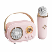 Mini máquina de karaoke para niños, altavoz Bluetooth portátil, mini máquina de karaoke para niños y adultos, máquina de karaoke de regalo