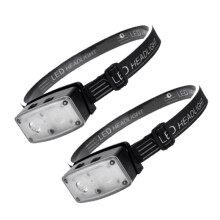 LED Headlamps - 5 Lighting Modes, Hand Wave Control, Type-C Rechargeable - Hiking Gear - Running Essentials for Women(Black)