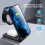 Station de charge sans fil rapide pour Apple Blanc 5