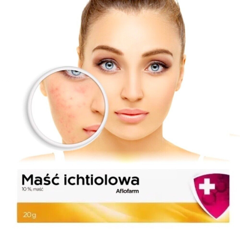 Aflofarm Cream Ichthiol Ointment Anti Acne Spot MaåÄ Ichtiolowa ÐÑÑÐ¸Ð¾Ð»Ð¾Ð²Ð°Ñ Ð¼Ð°Ð·ñ