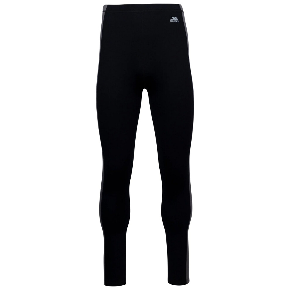 (XL, Black) Trespass Unisex Adult Joss Base Layer Bottoms