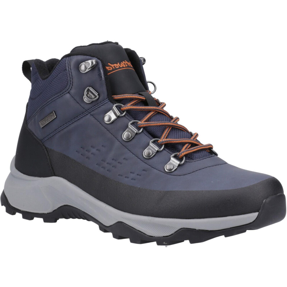 (8 UK, Navy) Cotswold Mens Ryeford Suede Hiking Boots