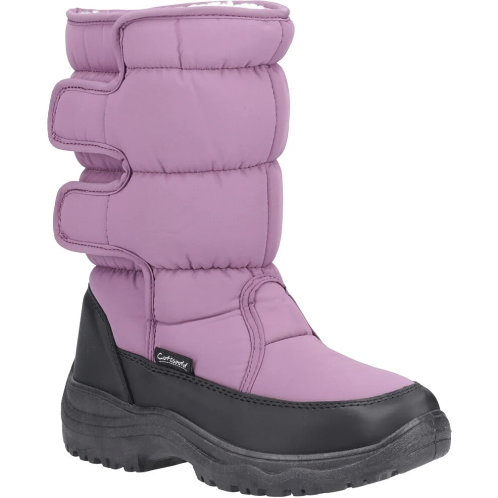 (4 UK, Purple) Cotswold Womens/Ladies Welland Snow Boots