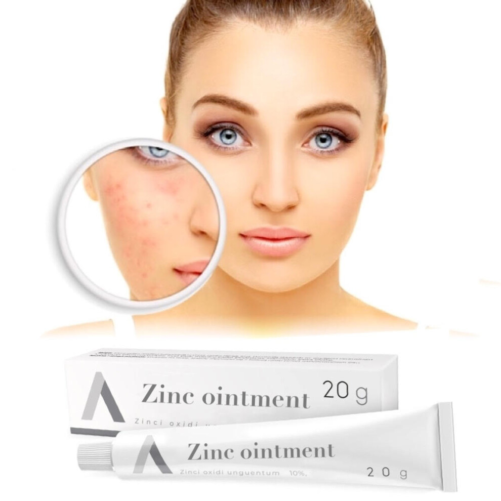 Zinc Ointment 10%  Care Anti Acne Blemish Цинковая паста Maść cynkowa