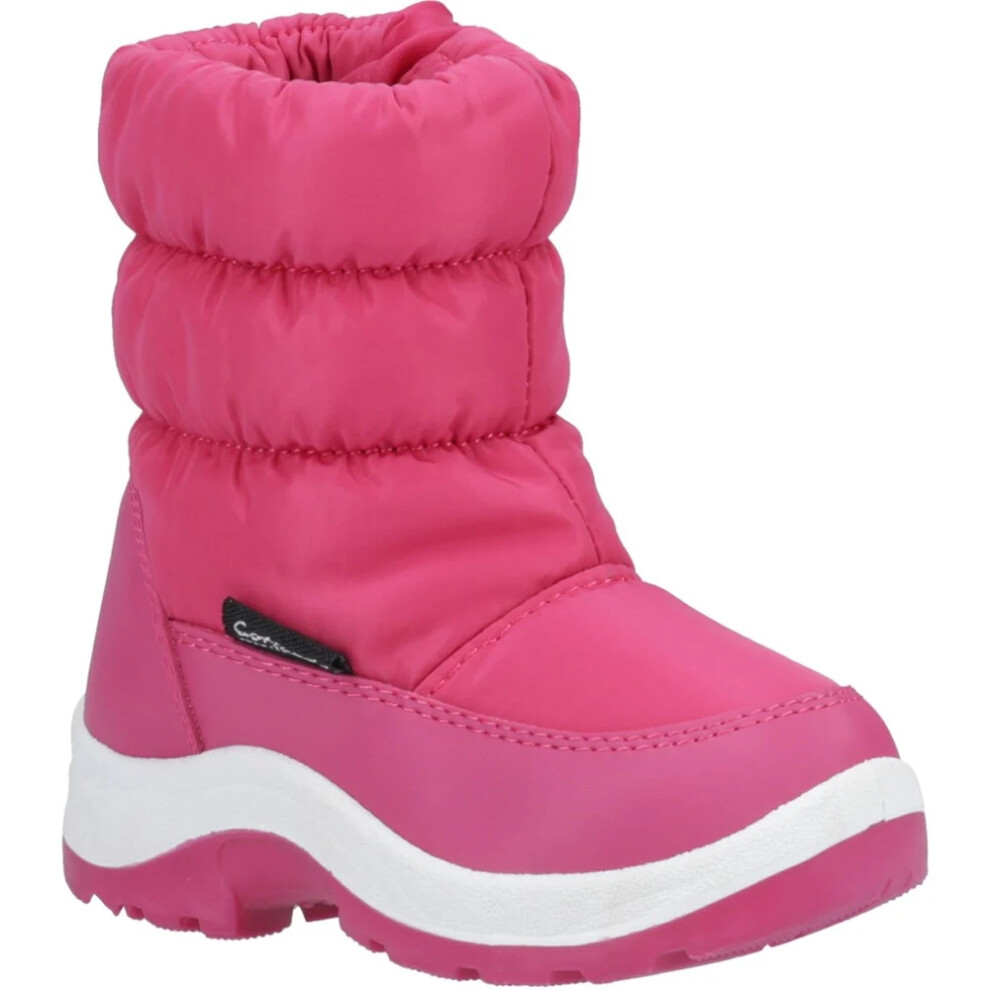 (8 UK Child, Pink) Cotswold Childrens/Kids Tirely Wellington Boots