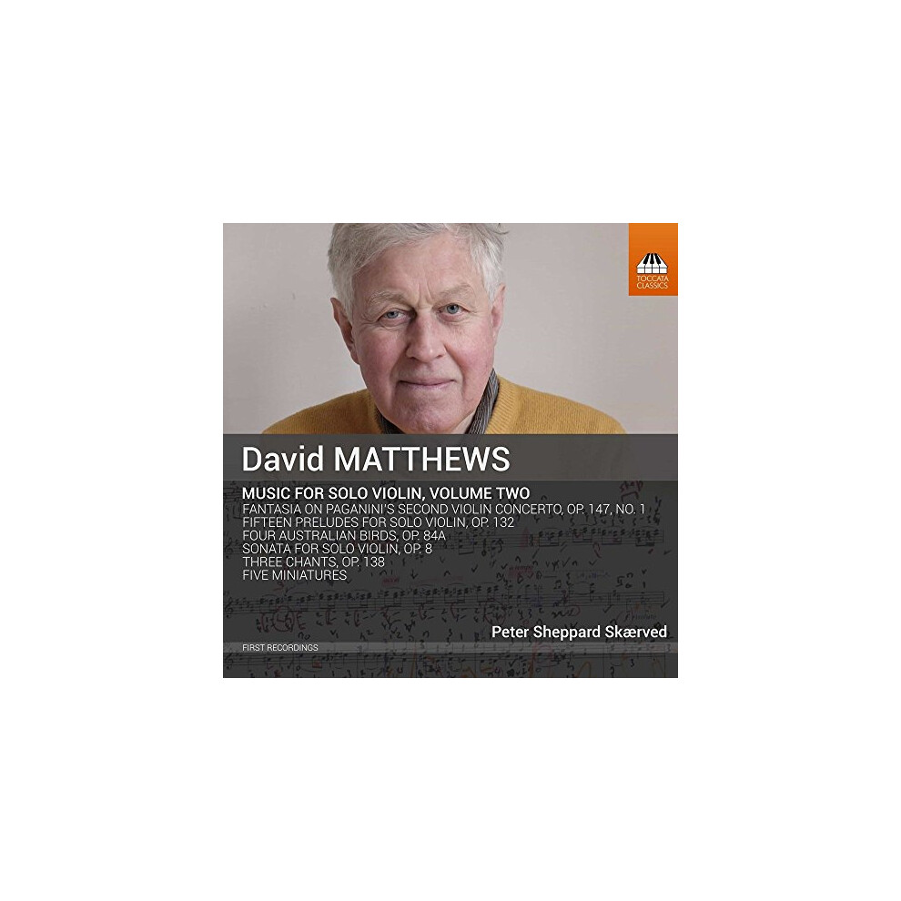 Peter Sheppard Skaeved - Matthews / Solo Violin - Vol 2 [CD]