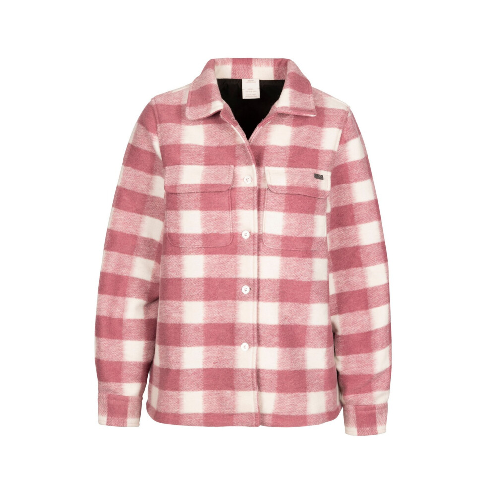 (XS, Light Mulberry) Trespass Womens/Ladies Carys Checked Jacket