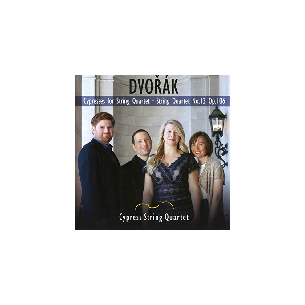 Cypress String Quartet - Dvorak: Cypresses For String Quartet, String Quartet No. [Cd] Size 13