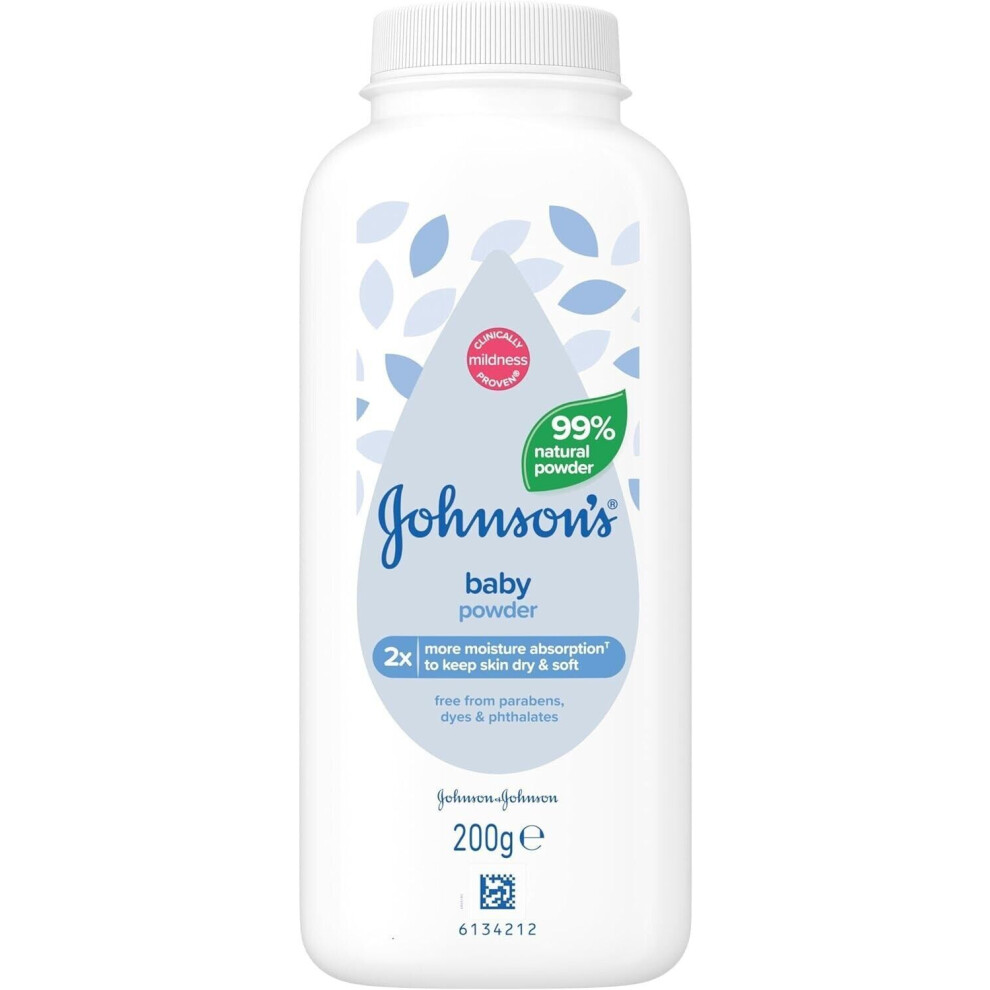 Johnson and Johnson Baby Powder Talc 200 g