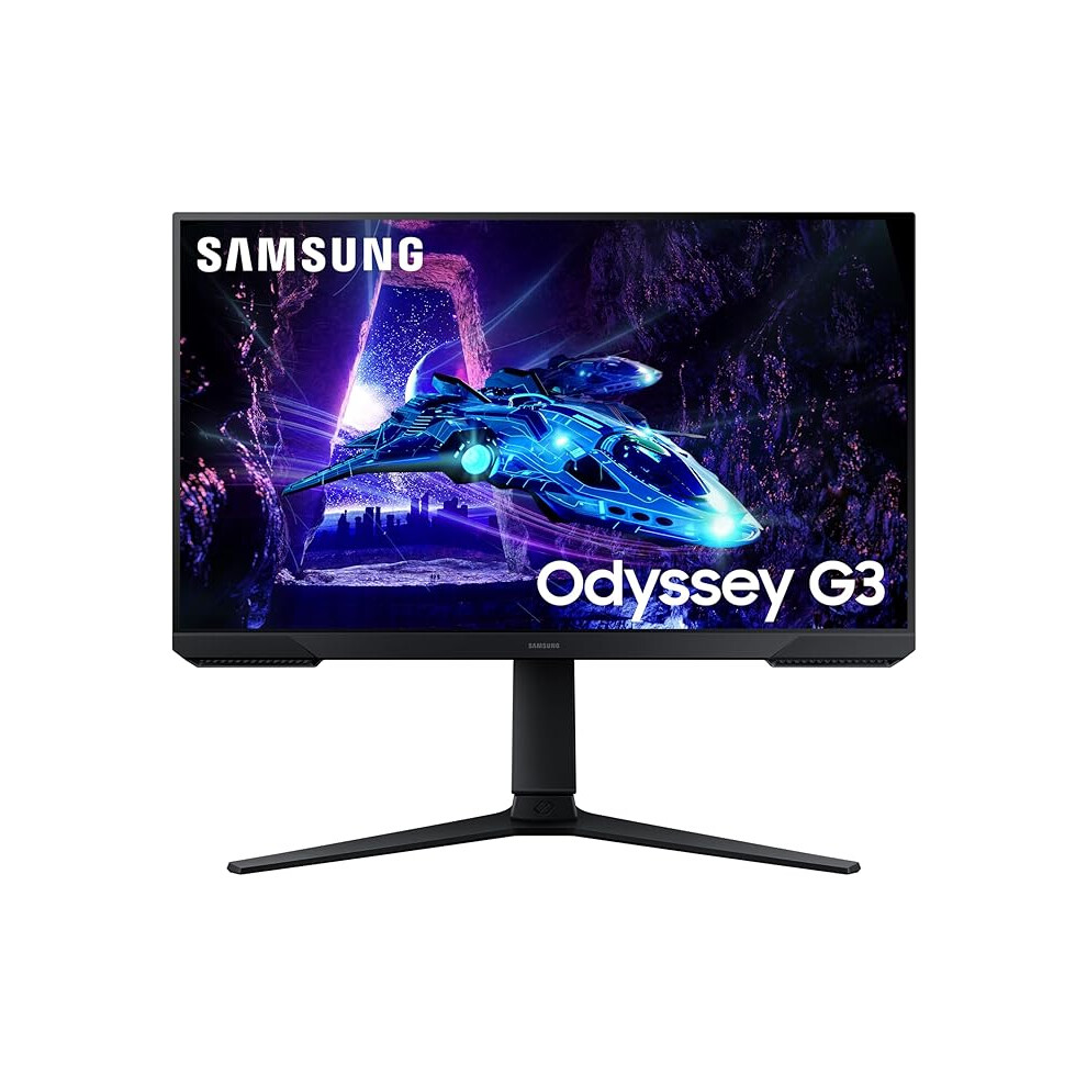 Samsung Odyssey G3 Ls24dg300euxxu 24" 180Hz 1Ms Fullhd Gaming Monitor - 1920X1080, Hdr10, Hdmi, Displayport, Freesync, Height Adjust