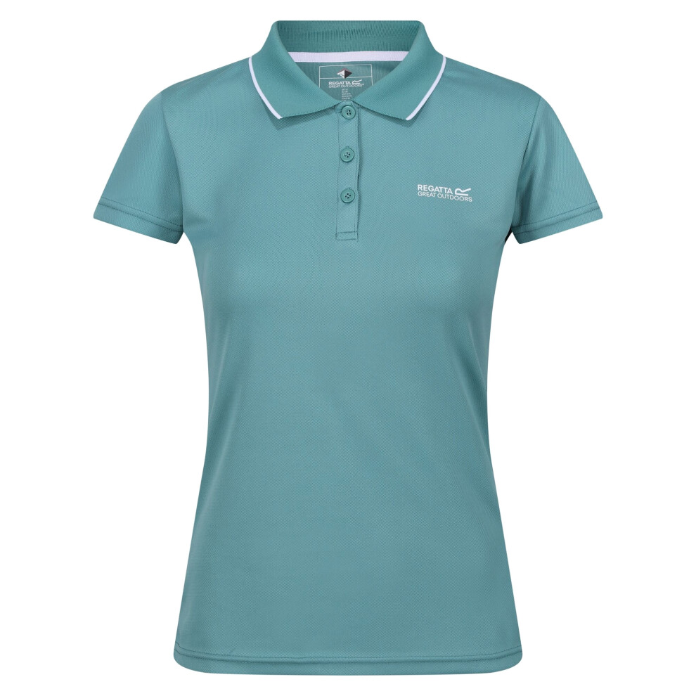 (10 UK, Bristol Blue) Regatta Womens/Ladies Maverick V Polo Shirt