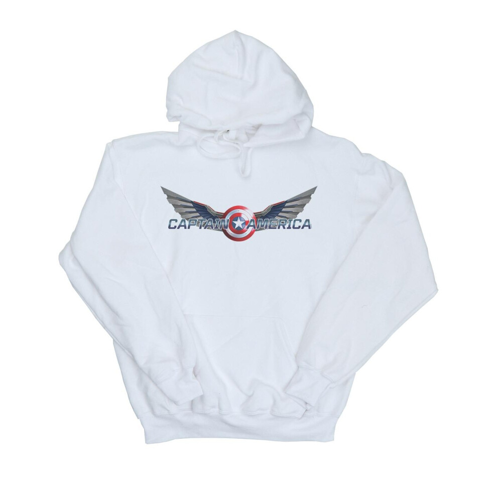 Falcon And The Winter Soldier Captain America Logo Hoodie