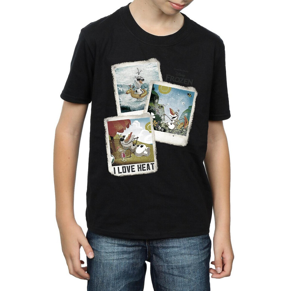 Olaf Polaroid Cotton T-Shirt