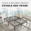 House of Home (Double) Metal Bed Frame Durable Black Powder Coating 4