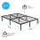 House of Home (Double) Metal Bed Frame Durable Black Powder Coating 9