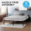 House of Home (King) Metal Bed Frame Durable Black Powder Coating 8