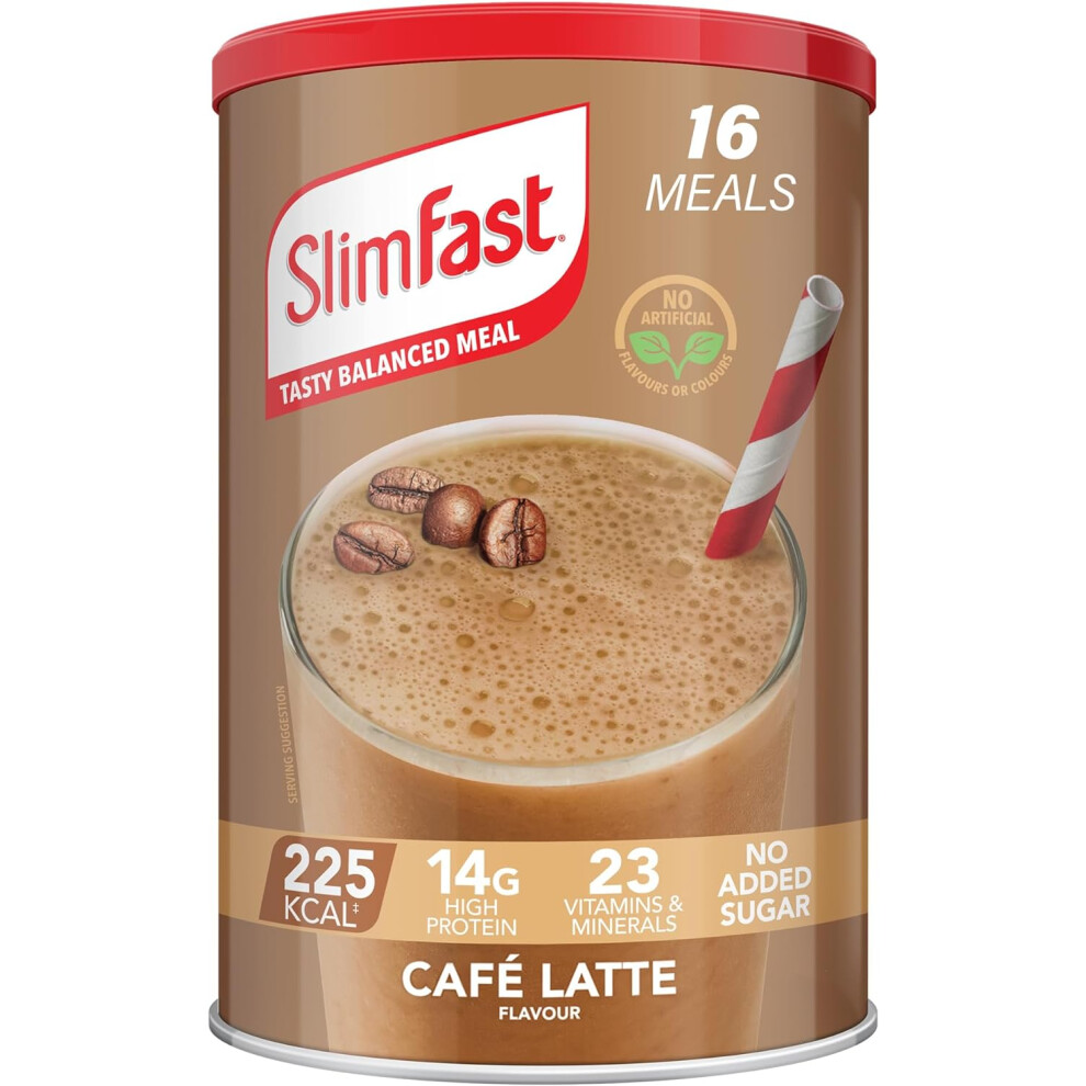 (SlimFast Meal Replacement Shake for Weight Loss & Balanced Diet, Vitamins and Minerals, Low Calorie, High Protein, CafÃ© ) SlimFast Meal Replacement 