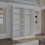 MN Furniture (White, 150 cm ) Stylish Sliding wardrobe with Curved Mirror 2