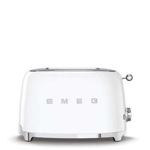 Smeg Smeg 50's Style Retro Range Breakfast Set, 1.7L 3000W Variable Temperature Kettle and 2-Slice 950W Toaster, White 2