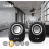 Nedis 2.0 12W USB Powered Speaker Set for PC Computer Laptop Black/Silver 3