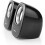 Nedis 2.0 12W USB Powered Speaker Set for PC Computer Laptop Black/Silver 5