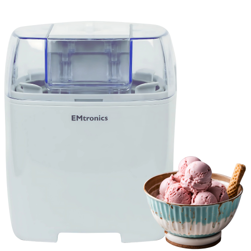 EMtronics EMtronics 1.5L Electric Ice Cream Maker - White