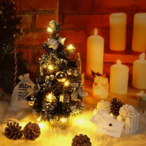 Table Tree Small Decoration with LED Lights 1