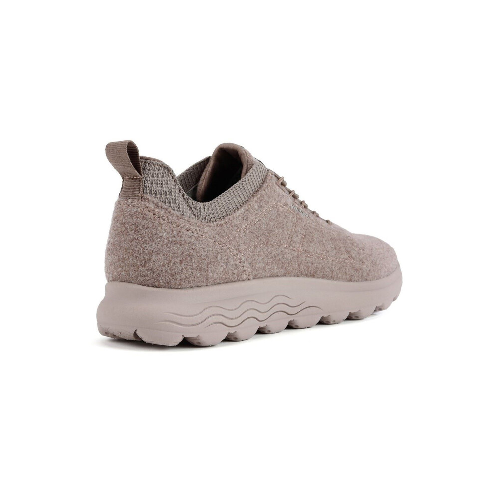 Geox (, 6 (Adults')) D Spherica A Wool Blend Women's Dark Rose Trainers Red