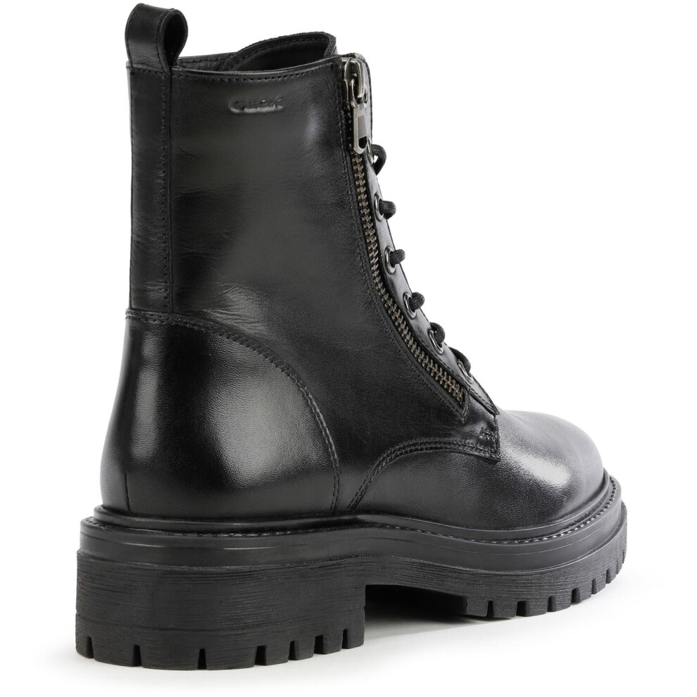 Geox Womens Ankle Boots for woman black Leather - Size EU 39 - Image 7