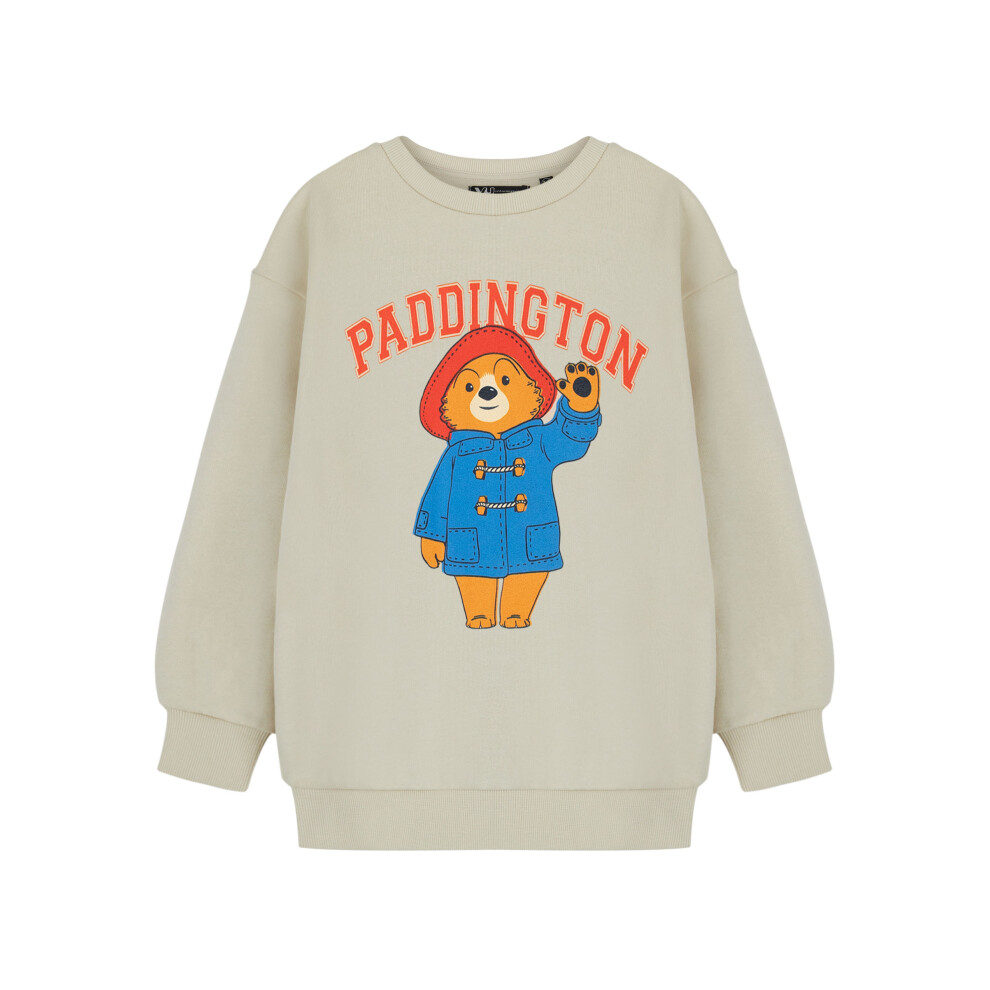 (3-4 Years) Paddington Sweatshirt (Unisex Kids Beige)