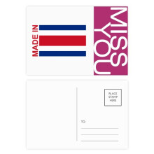 Costa Rica Country Love Miss Postcard Set Thanks Card Mailing Side 20pcs
